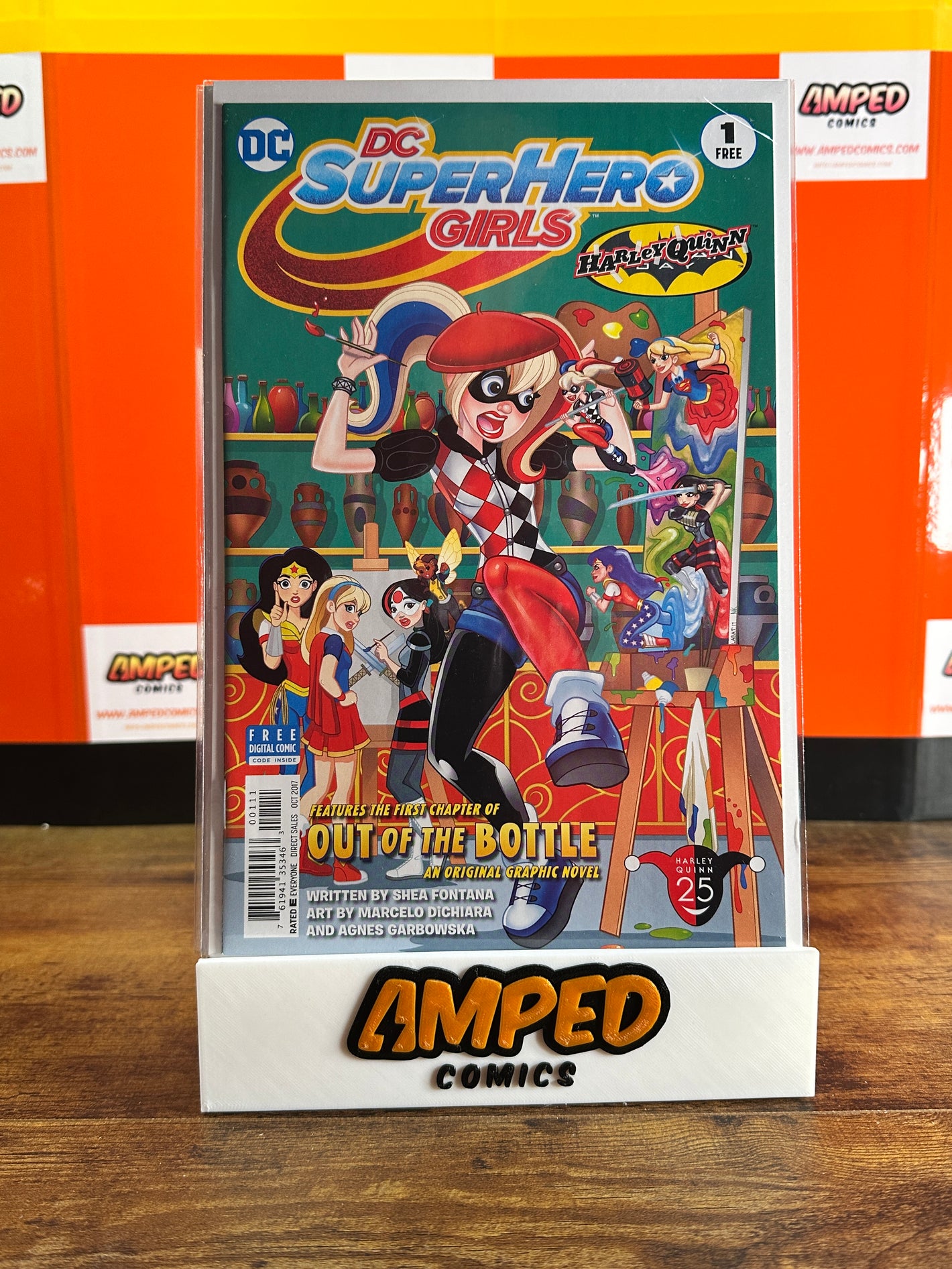 DC Super Hero Girls 1 Harley Quinn Out of the Bottle Free Comic