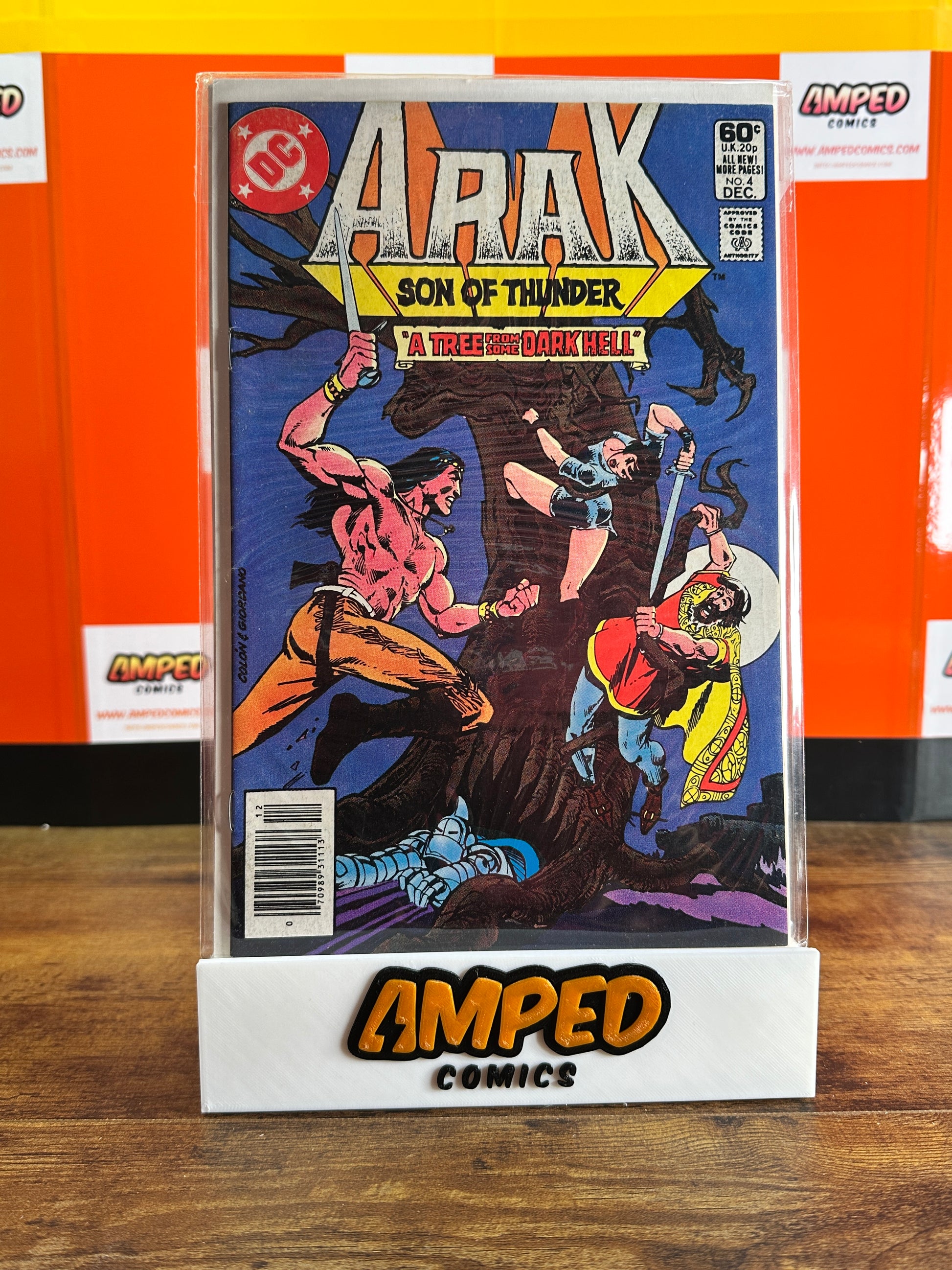 Arak Son of Thunder 6 (Dec 1981, DC Comics) MID GRADE