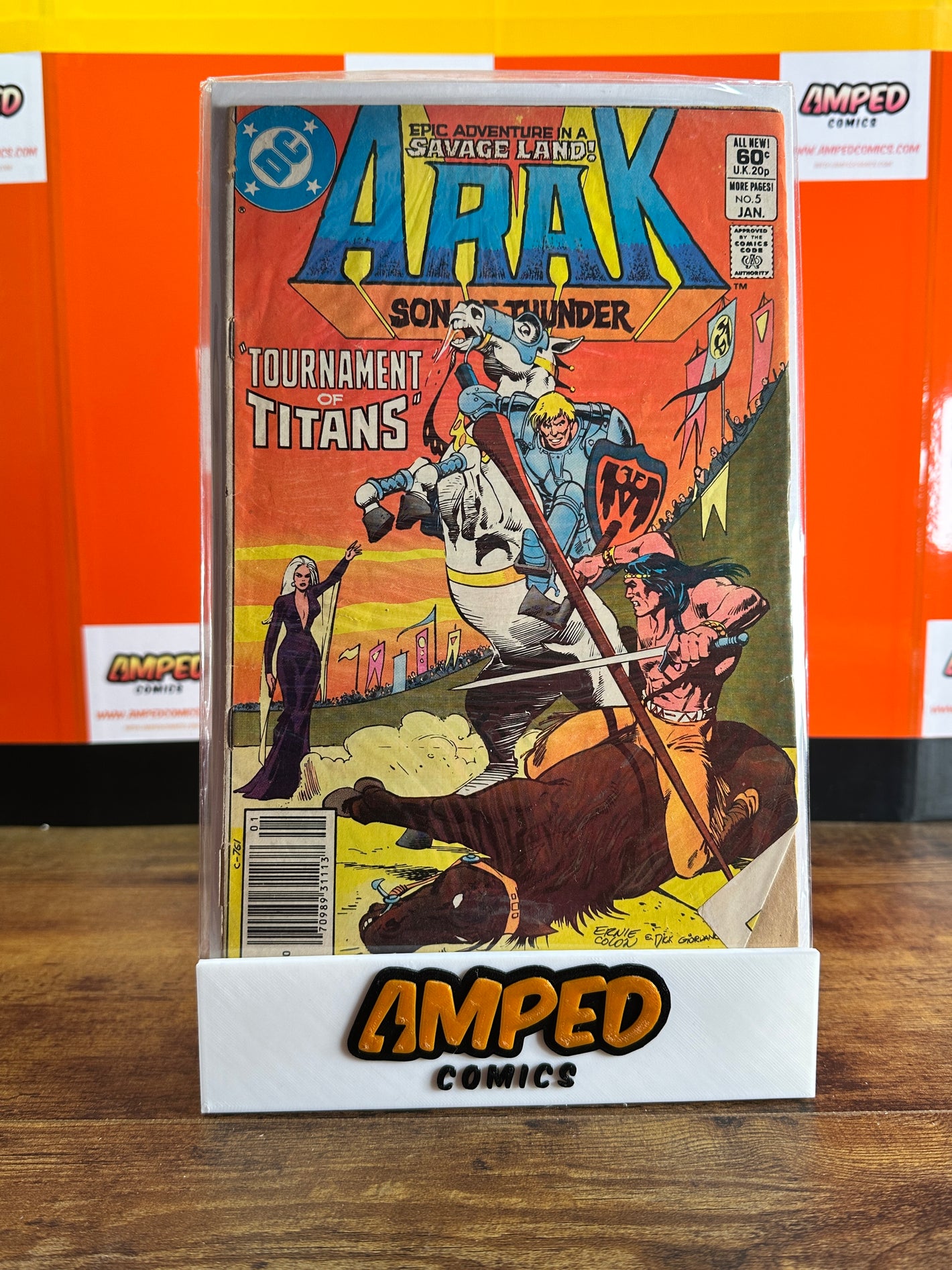Arak Son of Thunder 5 DC Comics January 1982