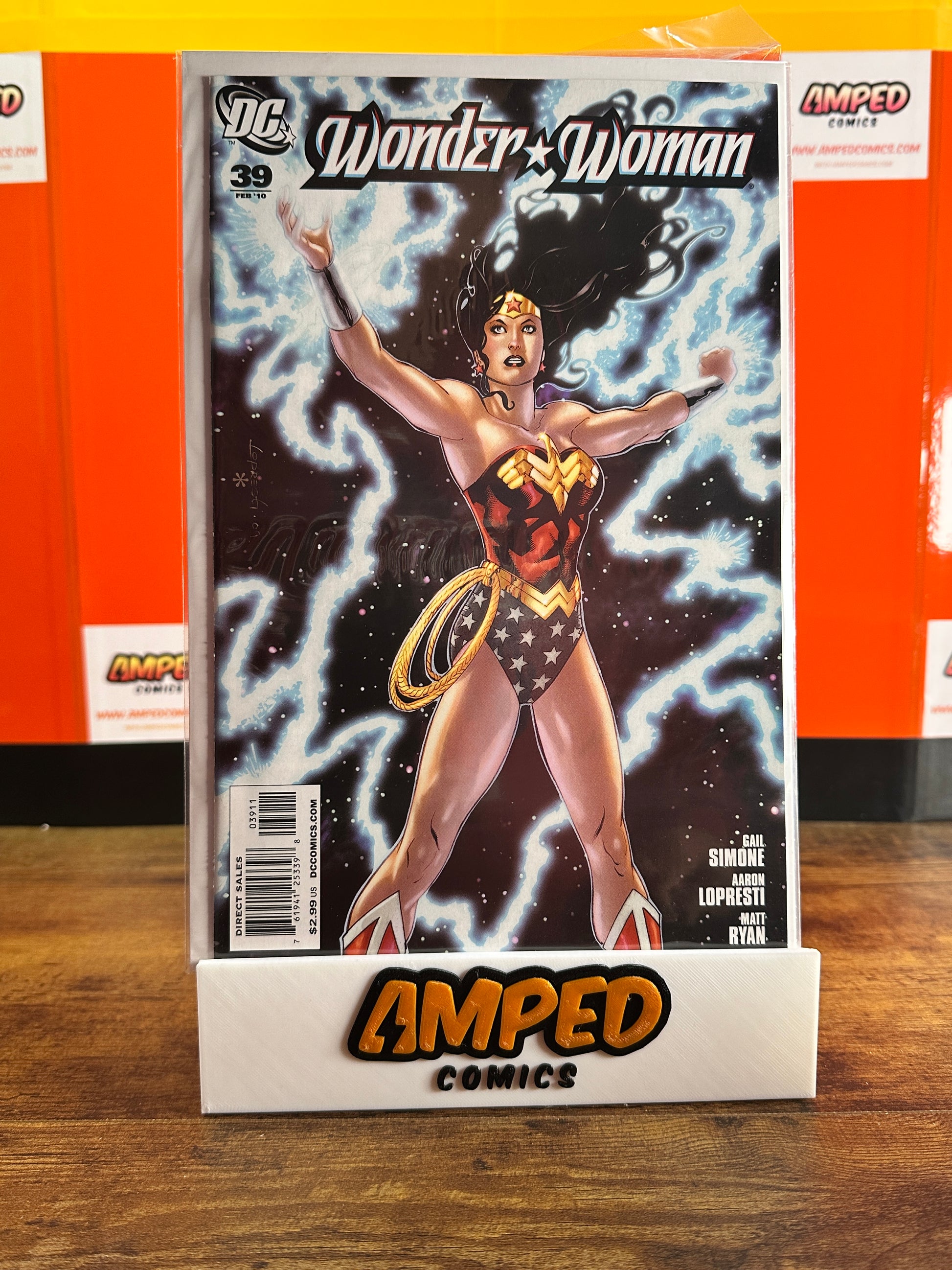 Wonder Woman 39 (Feb 2010) DC Comics by Gail Simone Aaron Lopresti