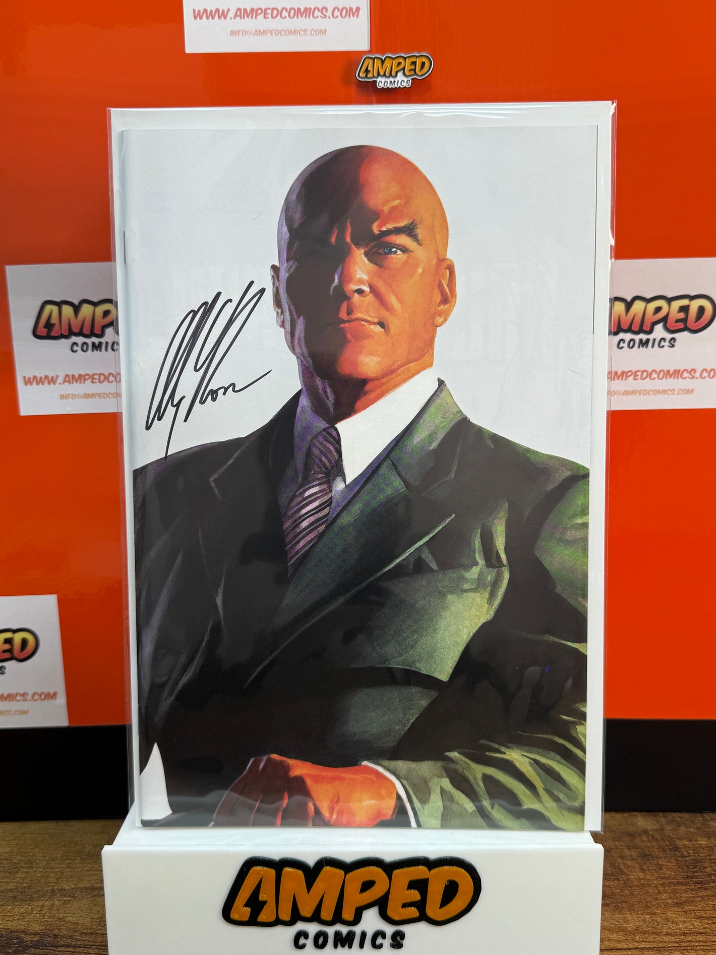 IMPERIAL WAR EXILES 1 SIGNED & TIMELESS COVER ALEX ROSS COLLECTOR'S CLUB COA