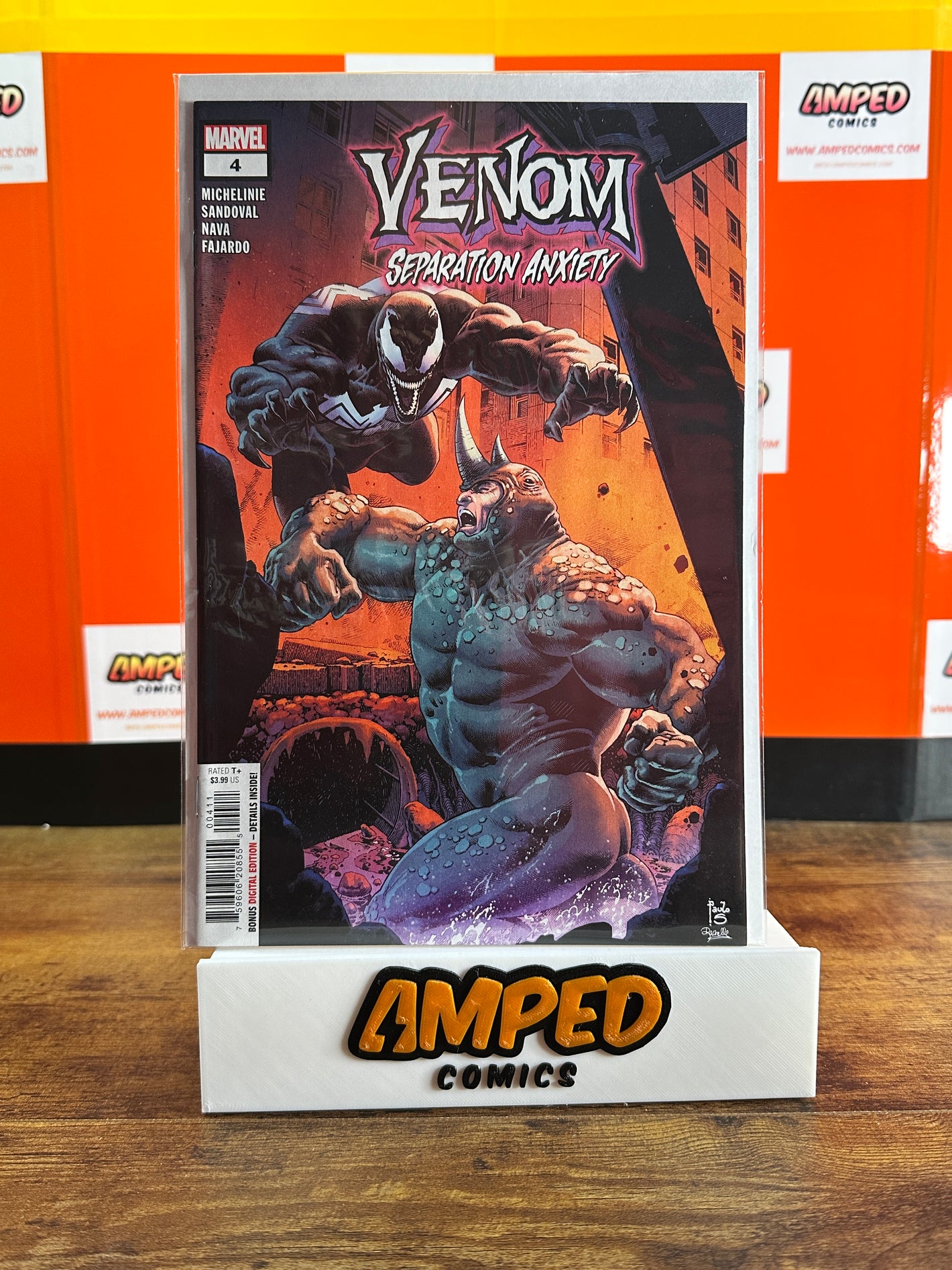 Venom Separation Anxiety 4 Marvel Comics