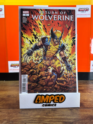 Return of Wolverine 1 Marvel Comics 2018