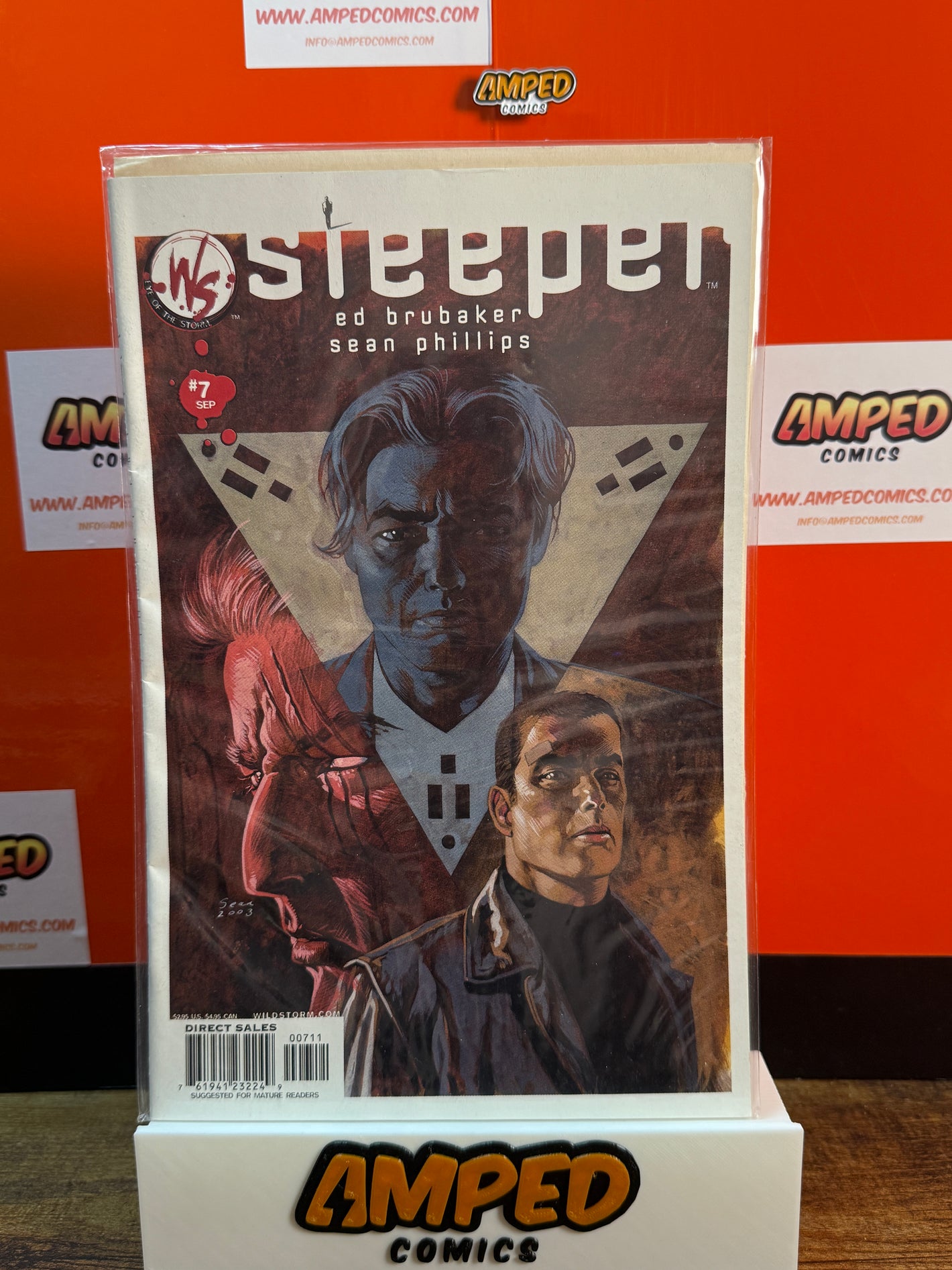 Sleeper 7 (Sep 2003) WildStorm Ed Brubaker Sean Phillips