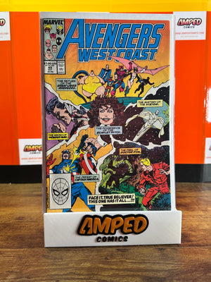 Avengers West Coast 49 Marvel Comics October 1989