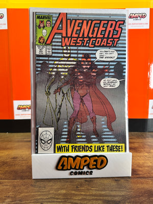 Avengers West Coast 47 Marvel Comics August 1989