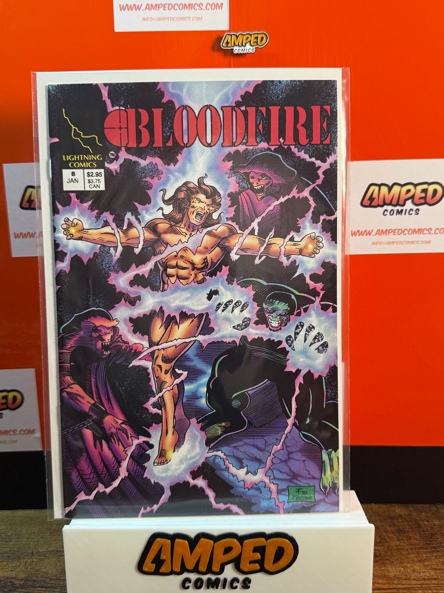 Bloodfire 8 (Jan) Lightning Comics