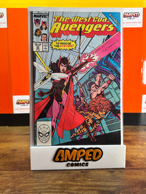 West Coast Avengers 43 Marvel Comics 1989 Vision Rescue Storyline