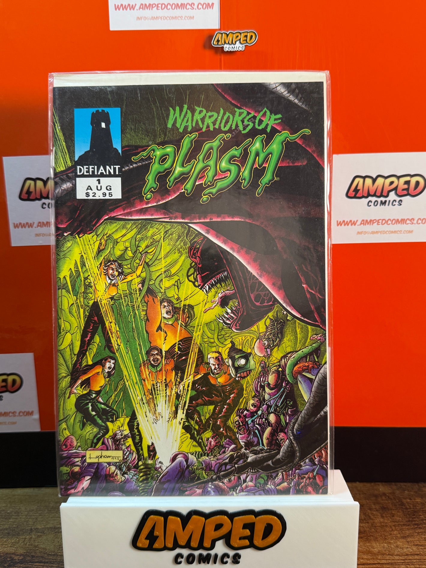 Warriors of Plasm 1 Defiant Comics Aug 1993