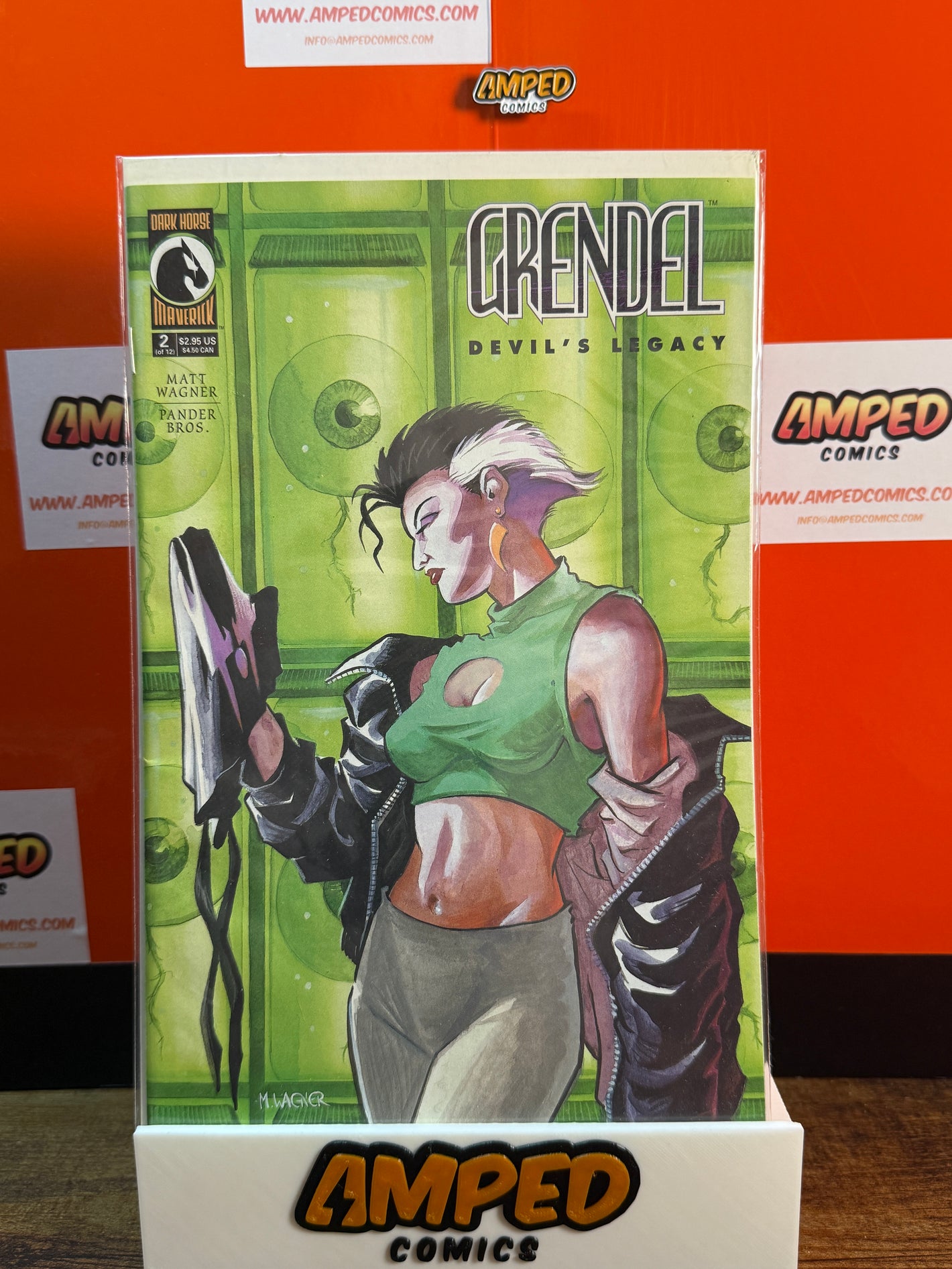 Grendel Devils Legacy 2 (Dark Horse, 1993) Matt Wagner Cover