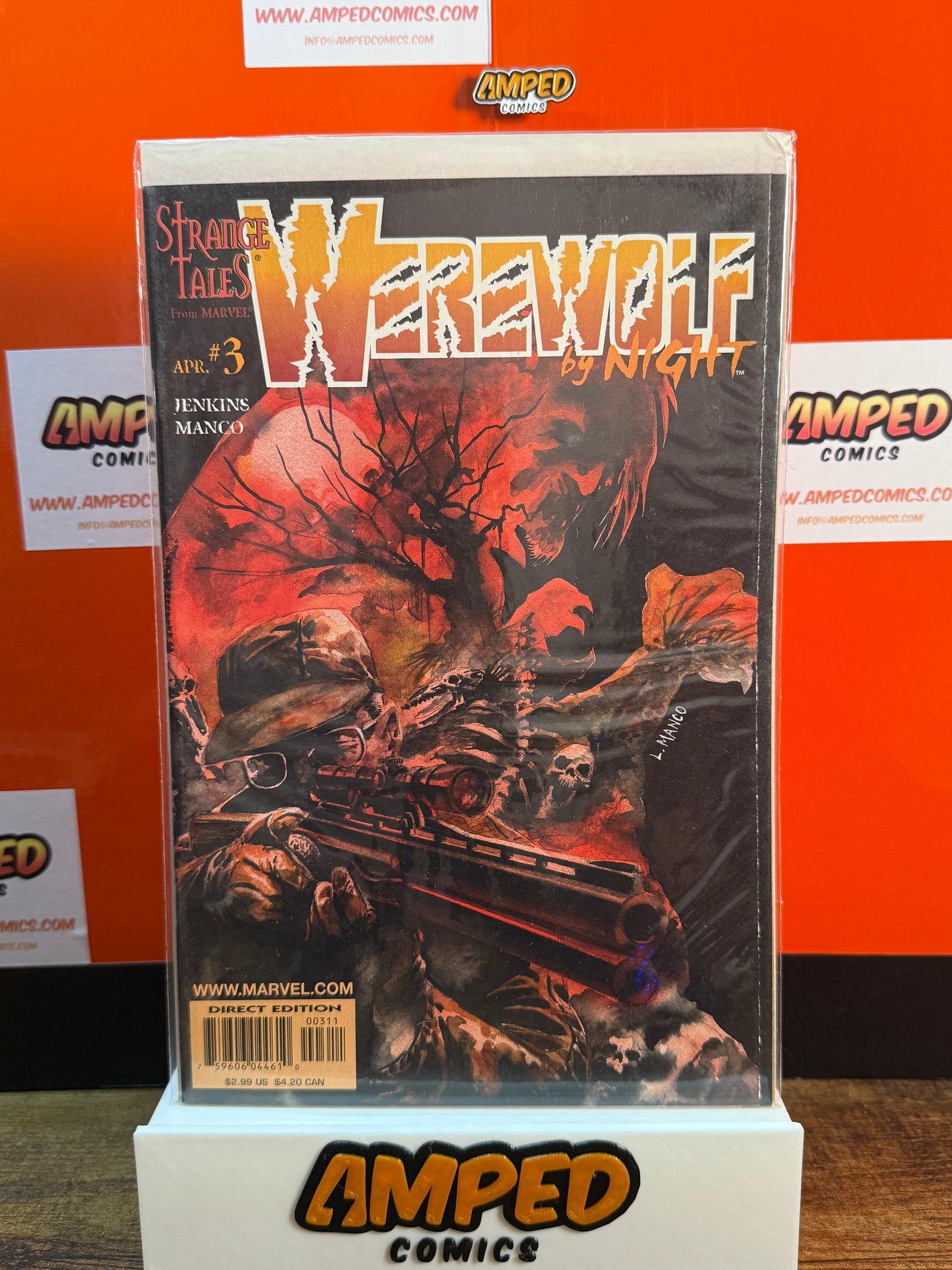 Werewolf by Night 3 Marvel Comics Apr Jenkins Manco