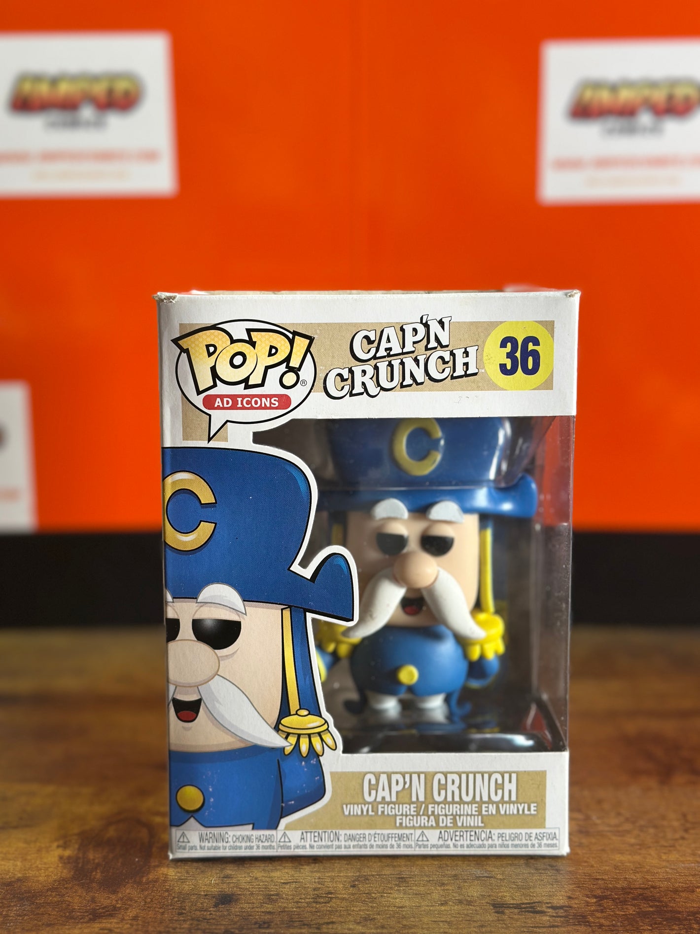 Funko Pop Ad Icons Capn Crunch 36 Vinyl Figure