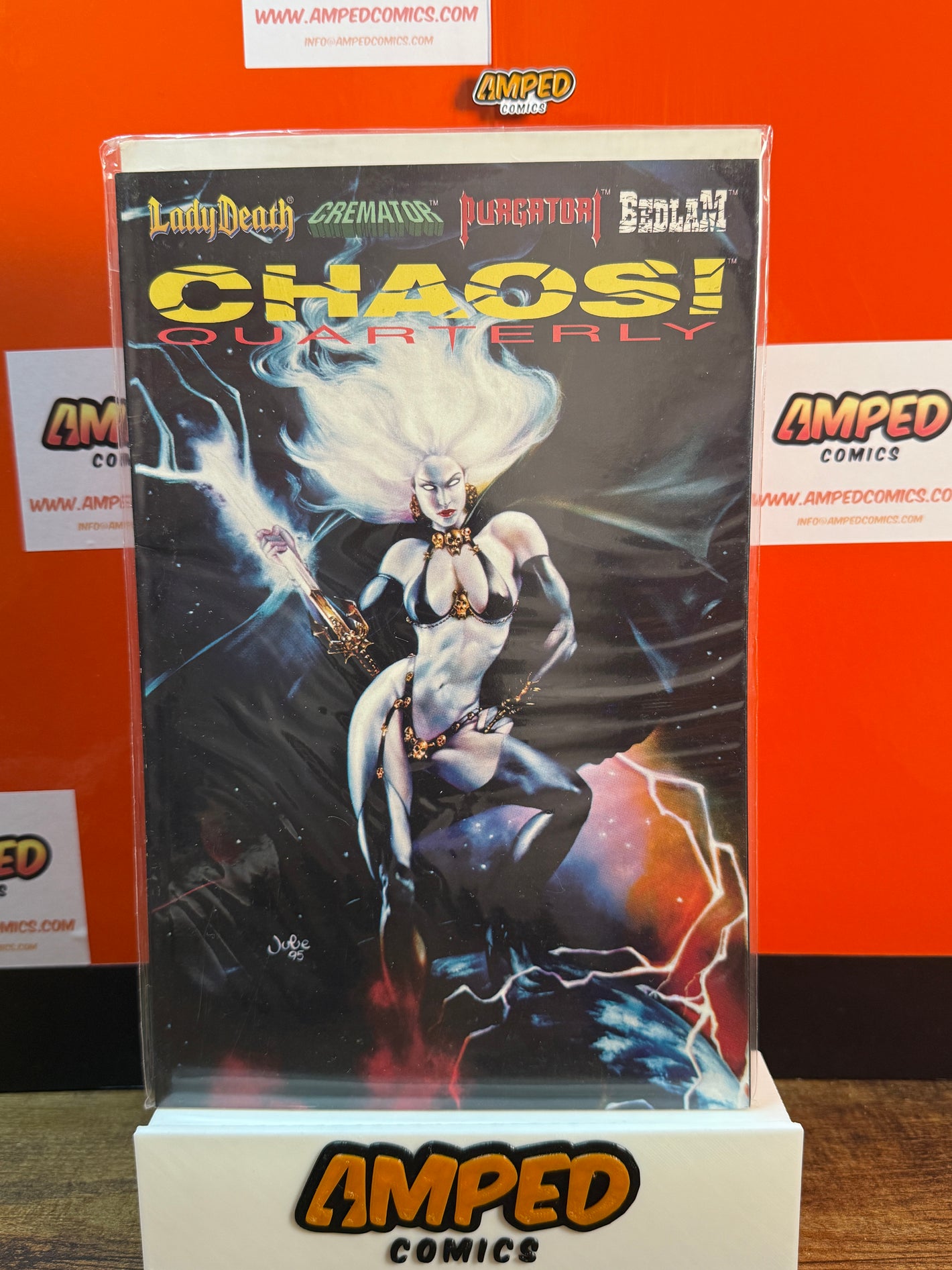 Chaos Quarterly 1 (1995) - Lady Death, Purgatori - Chaos Comics