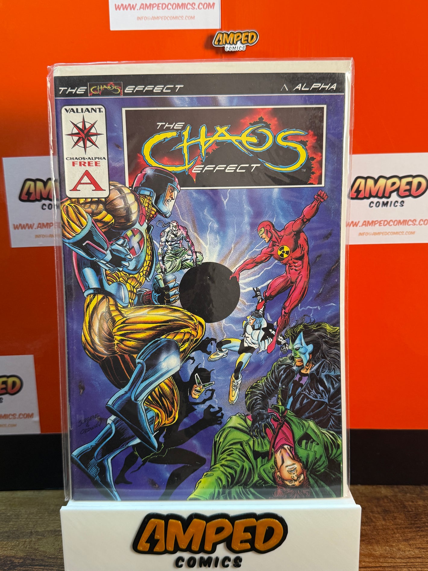 The Chaos Effect Alpha 1 Valiant Comics 1994