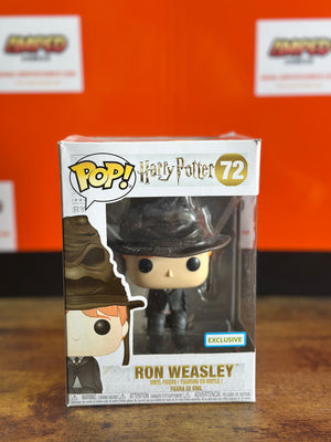 Funko Pop Harry Potter 72 Ron Weasley with Sorting Hat Exclusive