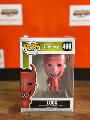 Funko Pop Disney NIGHTMARE BEFORE CHRISTMAS 406 Lock Vinyl Figure