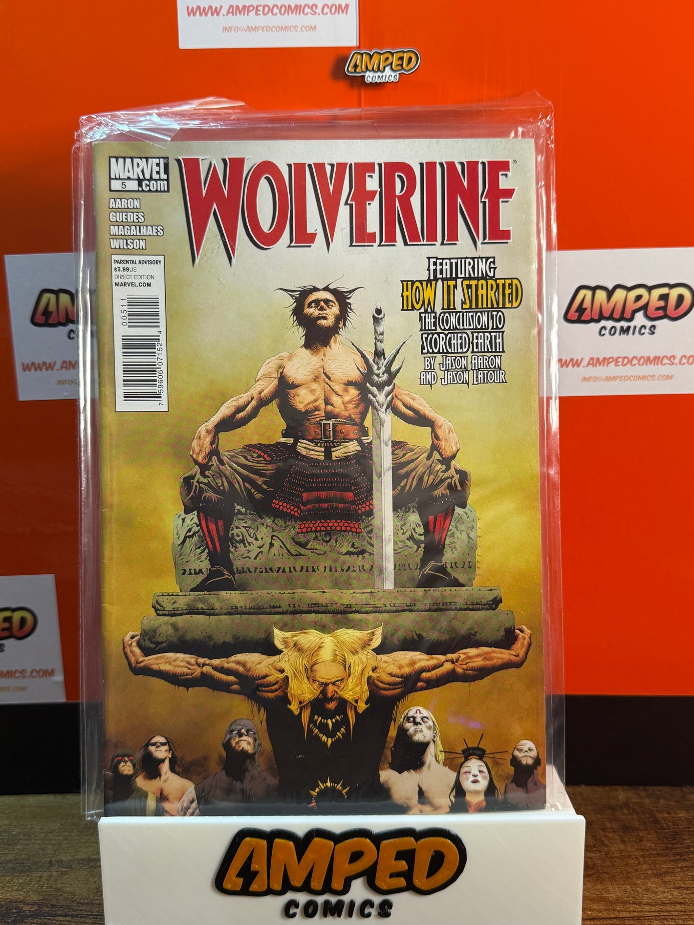 Wolverine 5 Marvel Comics 2013 Jason Aaron Guedes Magalhaes