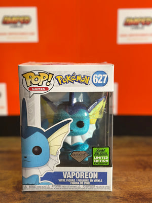 Funko Pop Games Vaporeon 627 Diamond Collection Exclusive