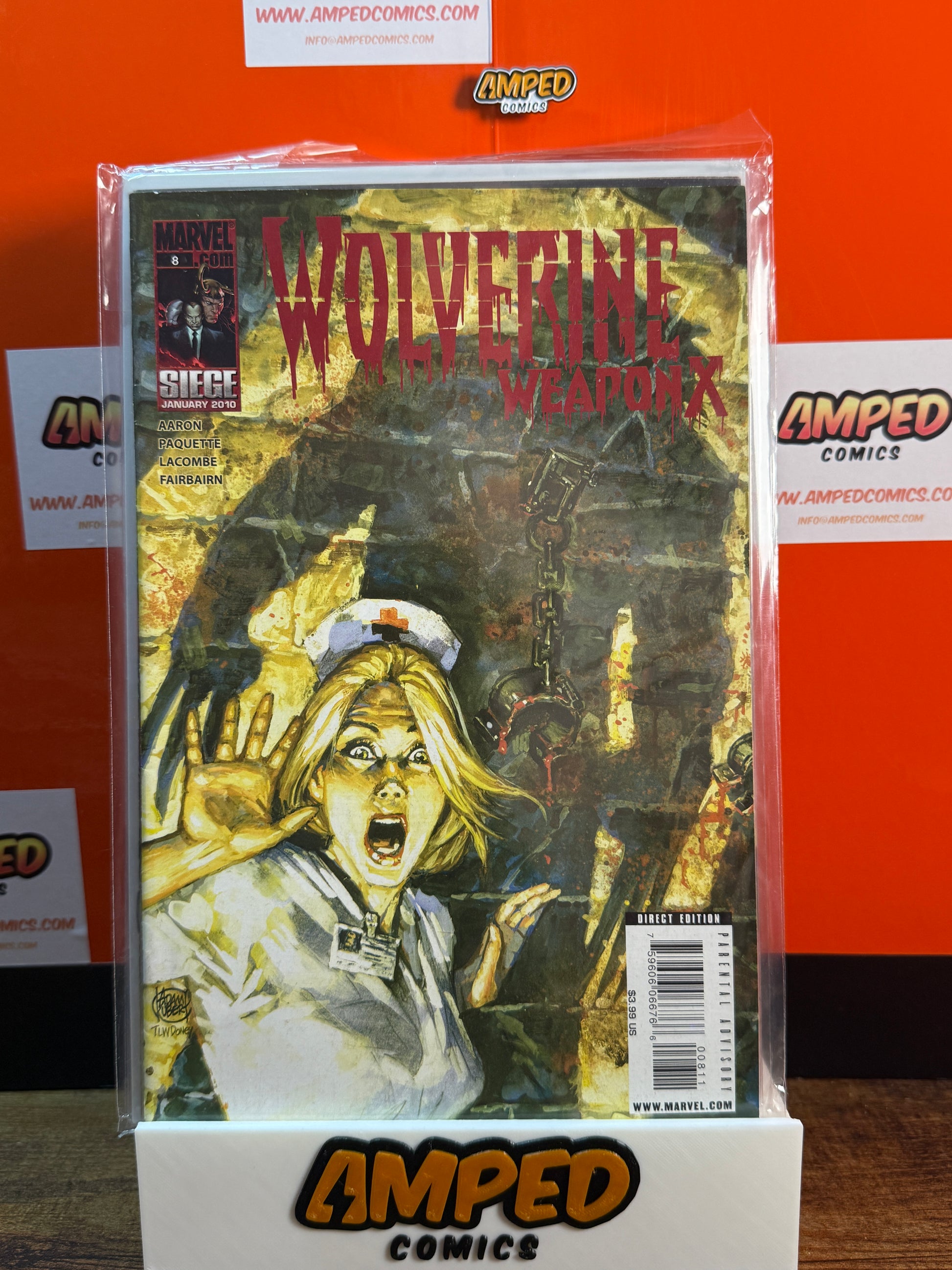 Wolverine Weapon X 8 (Marvel, January 2010)