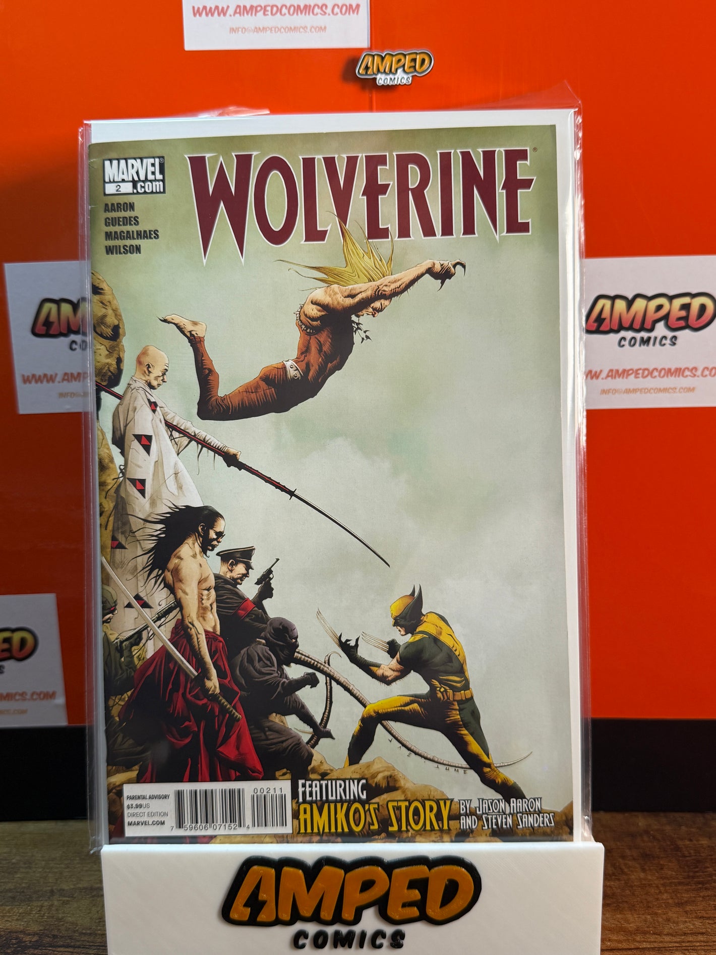 Wolverine 2 Marvel Comics Featuring Amikos Story (2010)
