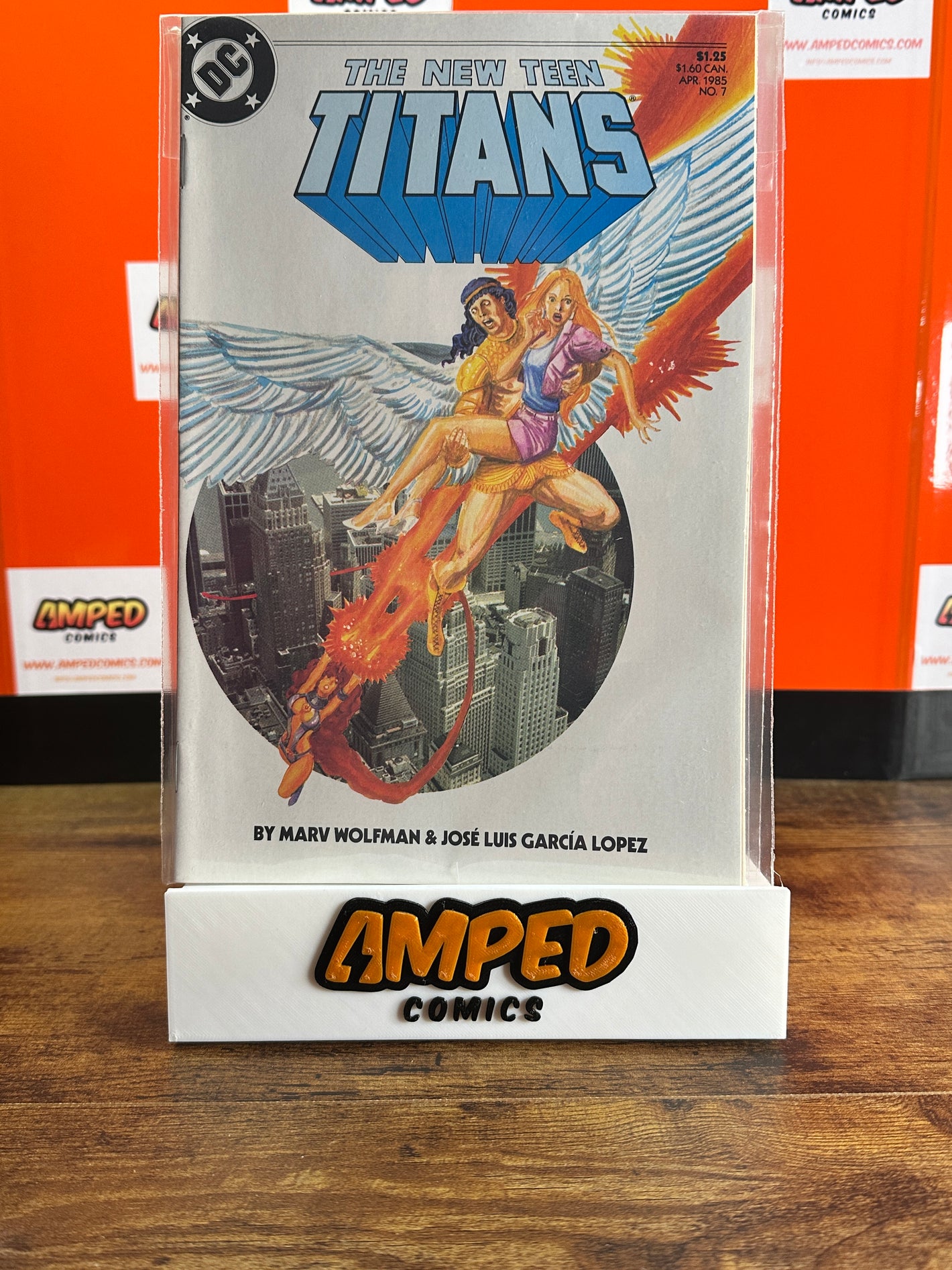 The New Teen Titans 7 DC Comics Apr 1985 by Wolfman Garcia Lopez