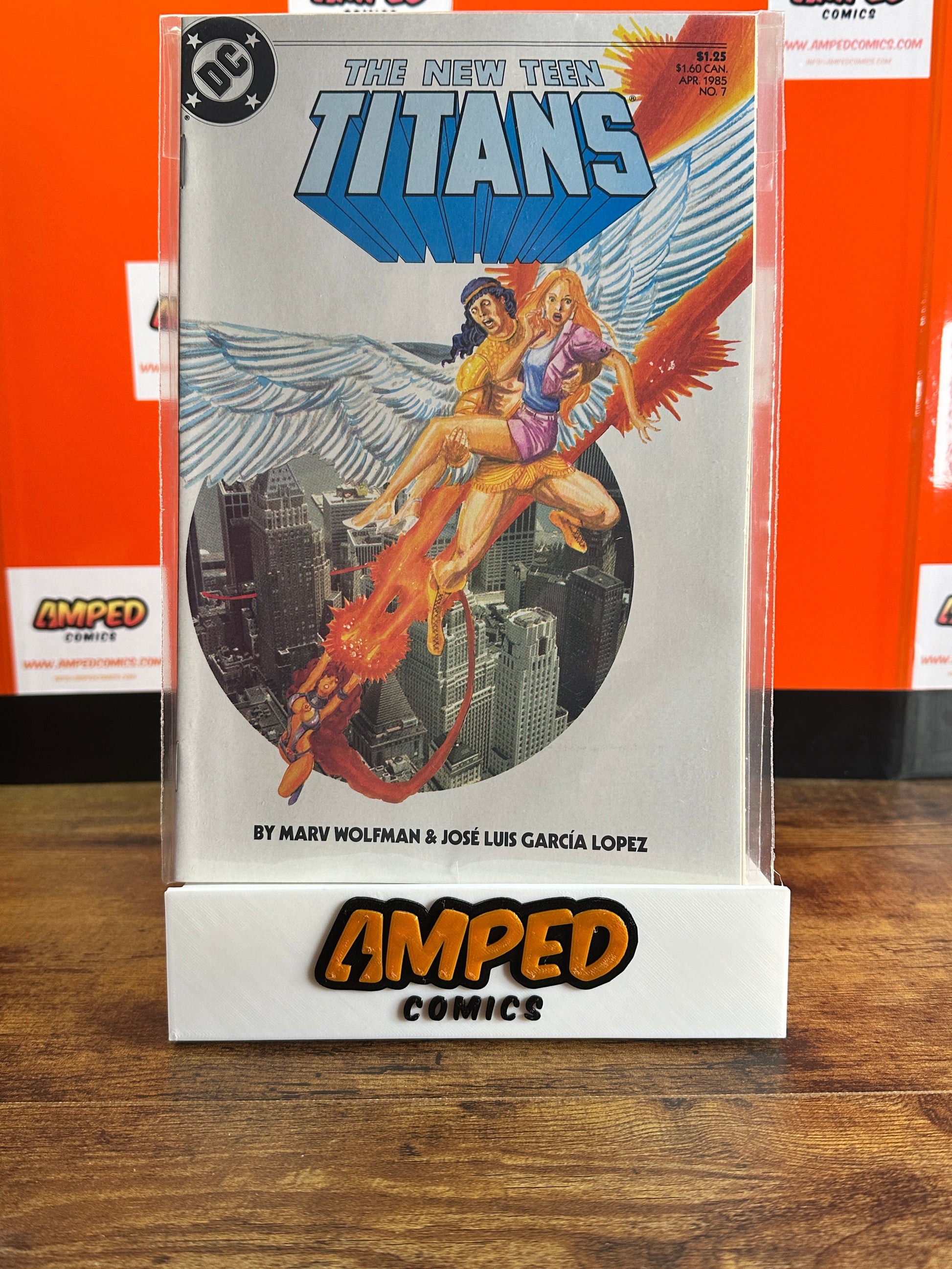 The New Teen Titans 7 DC Comics Apr 1985 by Wolfman Garcia Lopez