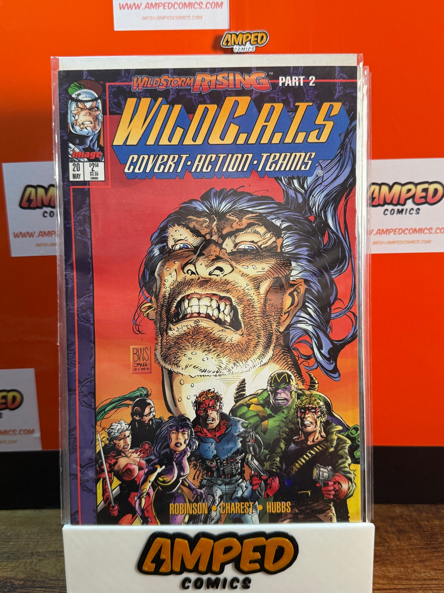 WildC.A.T.s 20 WildStorm Rising Part 2 (Image Comics, May 1995)