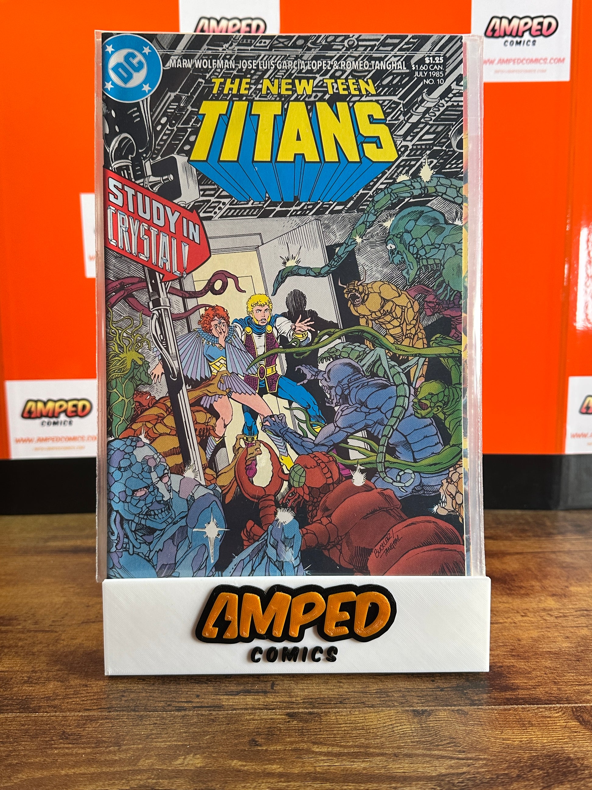 The New Teen Titans 10 DC Comics July 1985