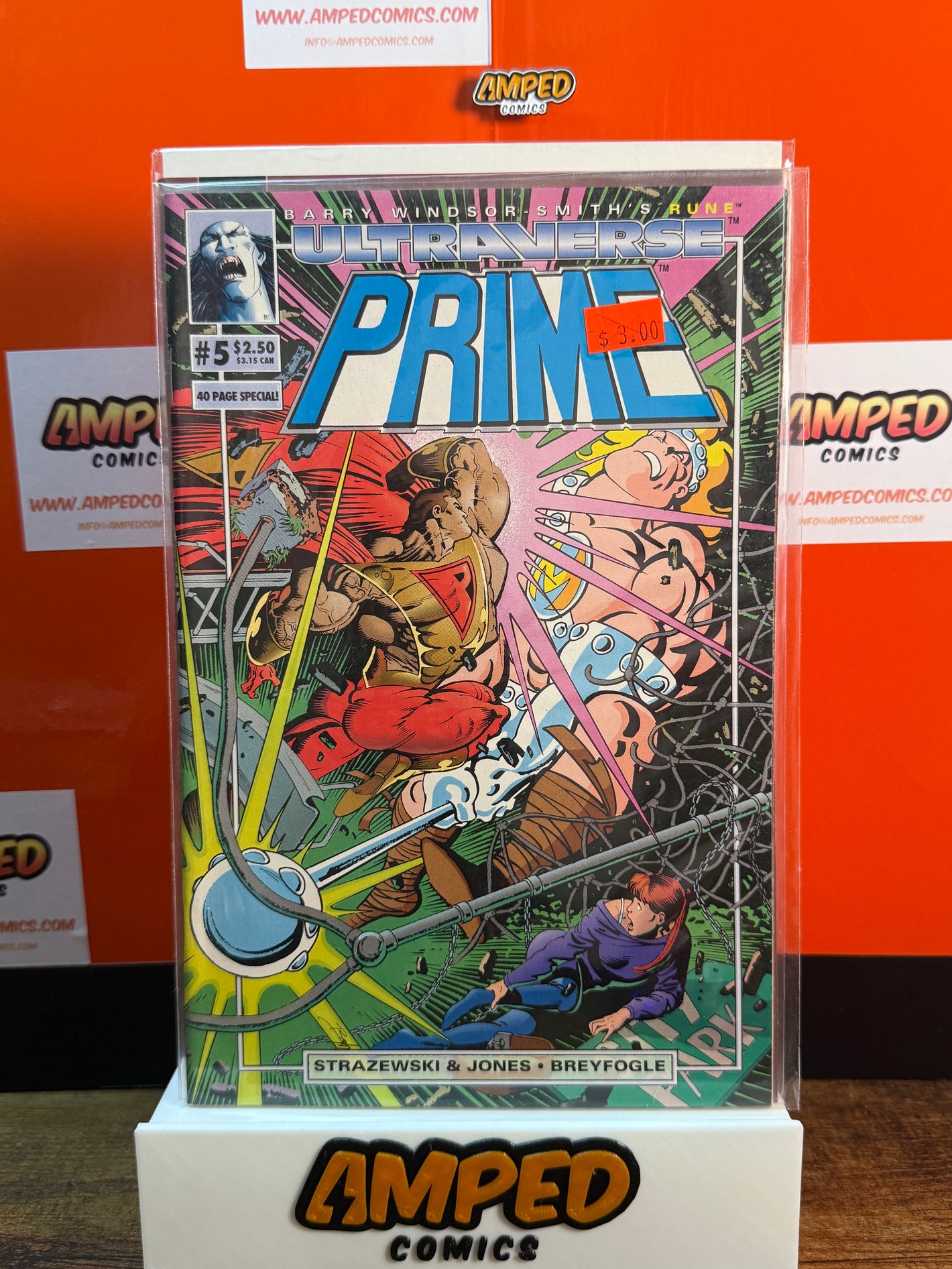 Prime 5 Ultraverse Malibu Comics 1993 40 Page Special