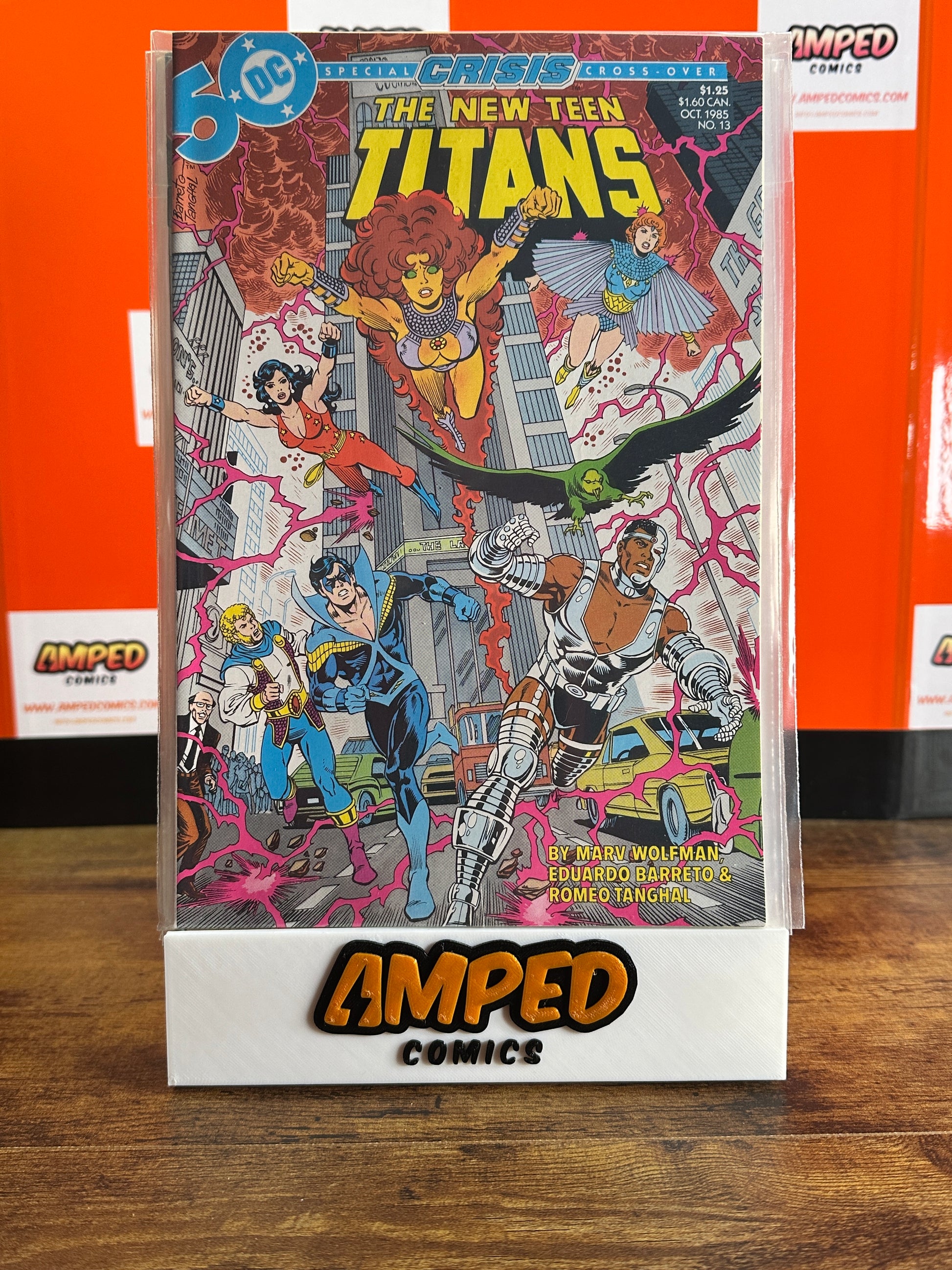 The New Teen Titans 13 DC Comics Oct 1985 Crisis Crossover