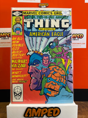 Marvel Two-In-One Annual 6 (1981) - The Thing American Eagle