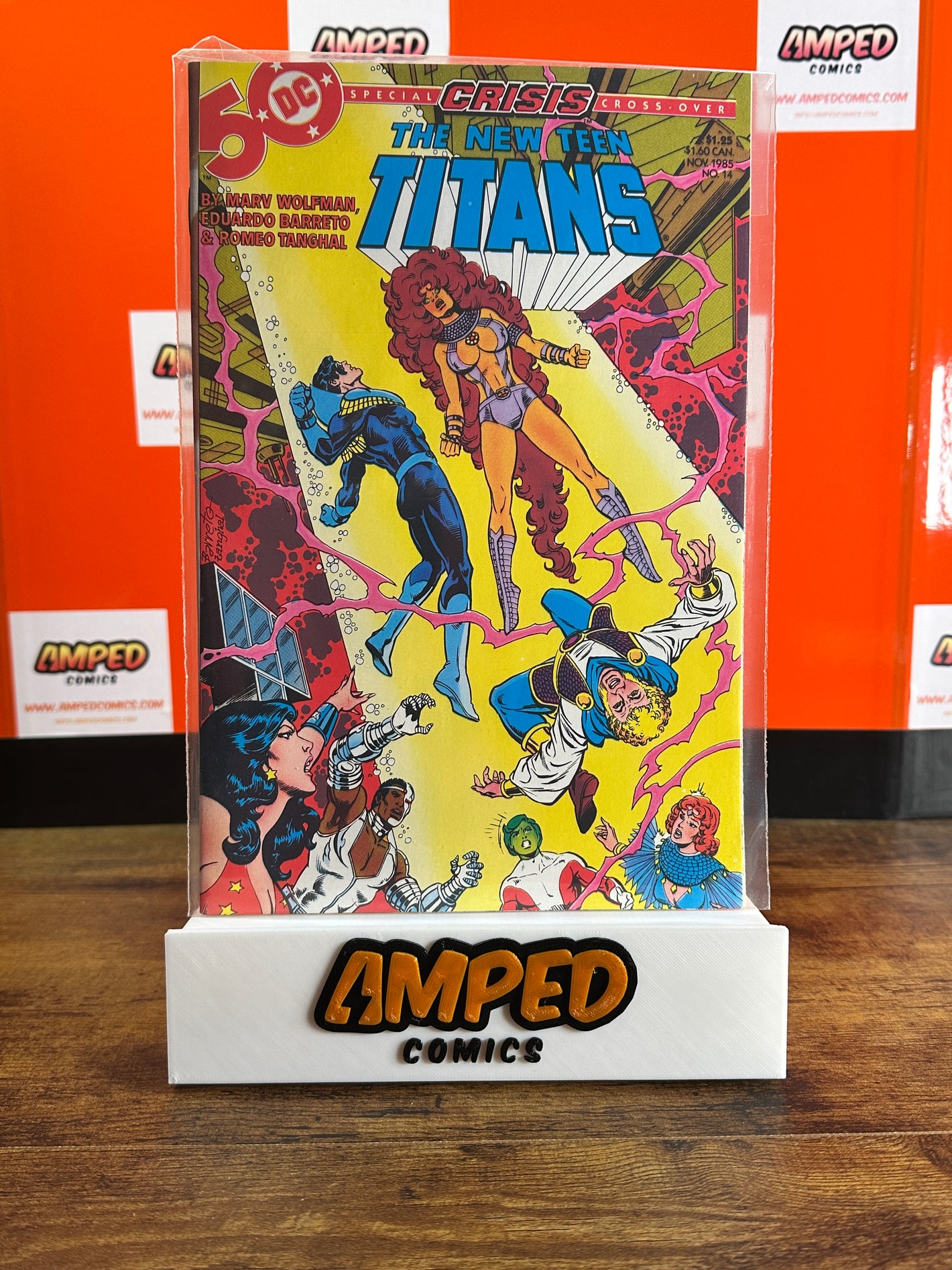 The New Teen Titans 14 Nov 1985 DC Comics Crisis Crossover