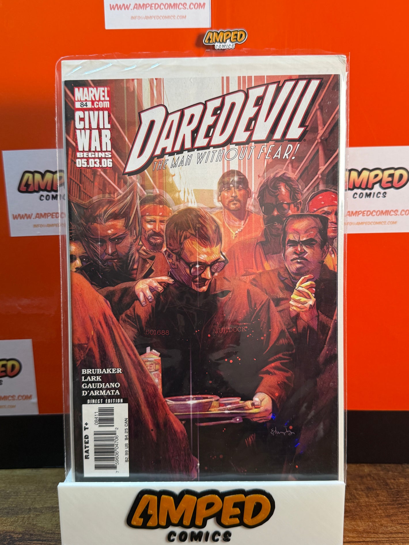 Daredevil 84 Marvel Civil War Begins 05.03.06 Brubaker Lark