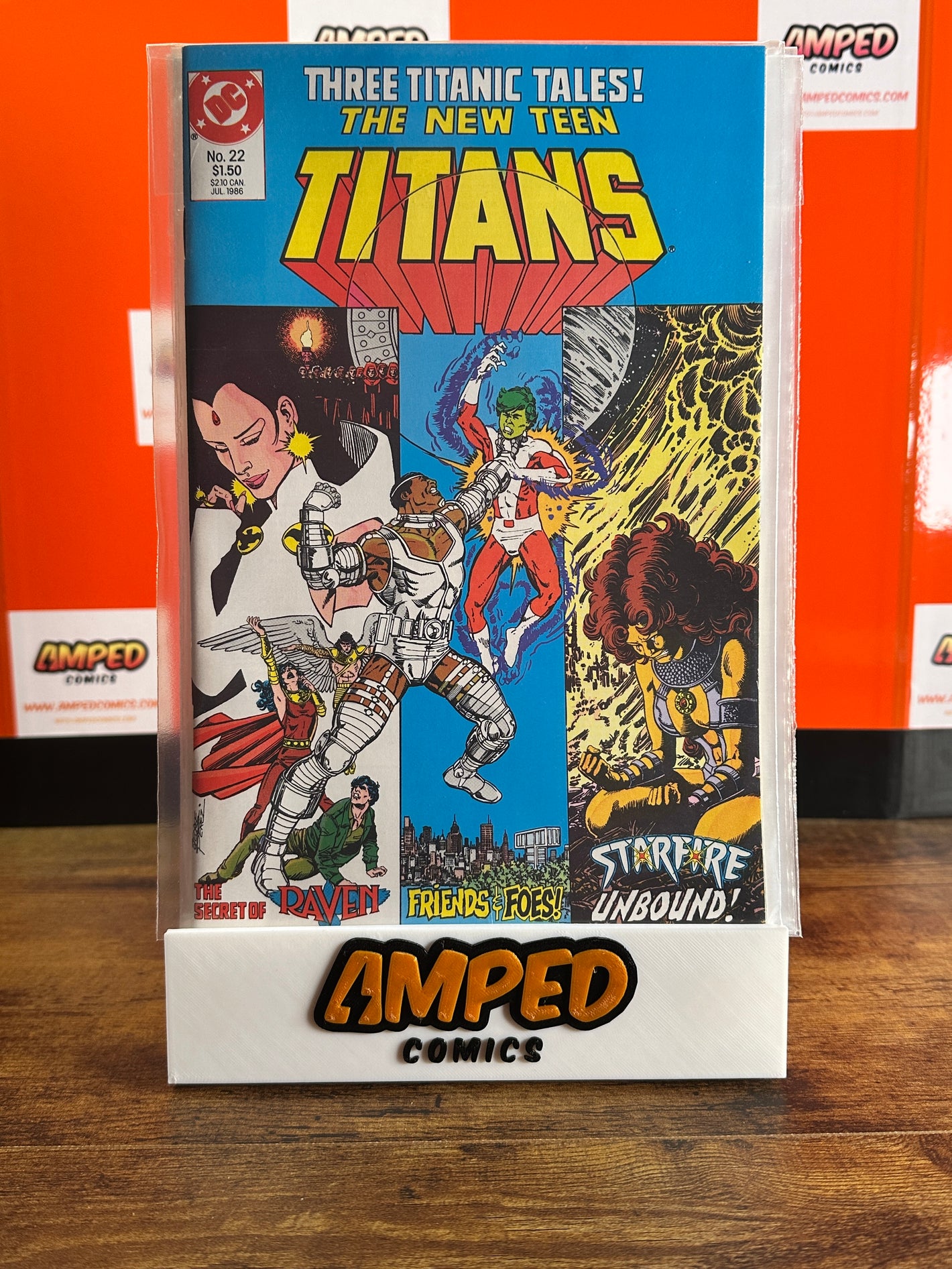 The New Teen Titans 22 DC Comics July 1986