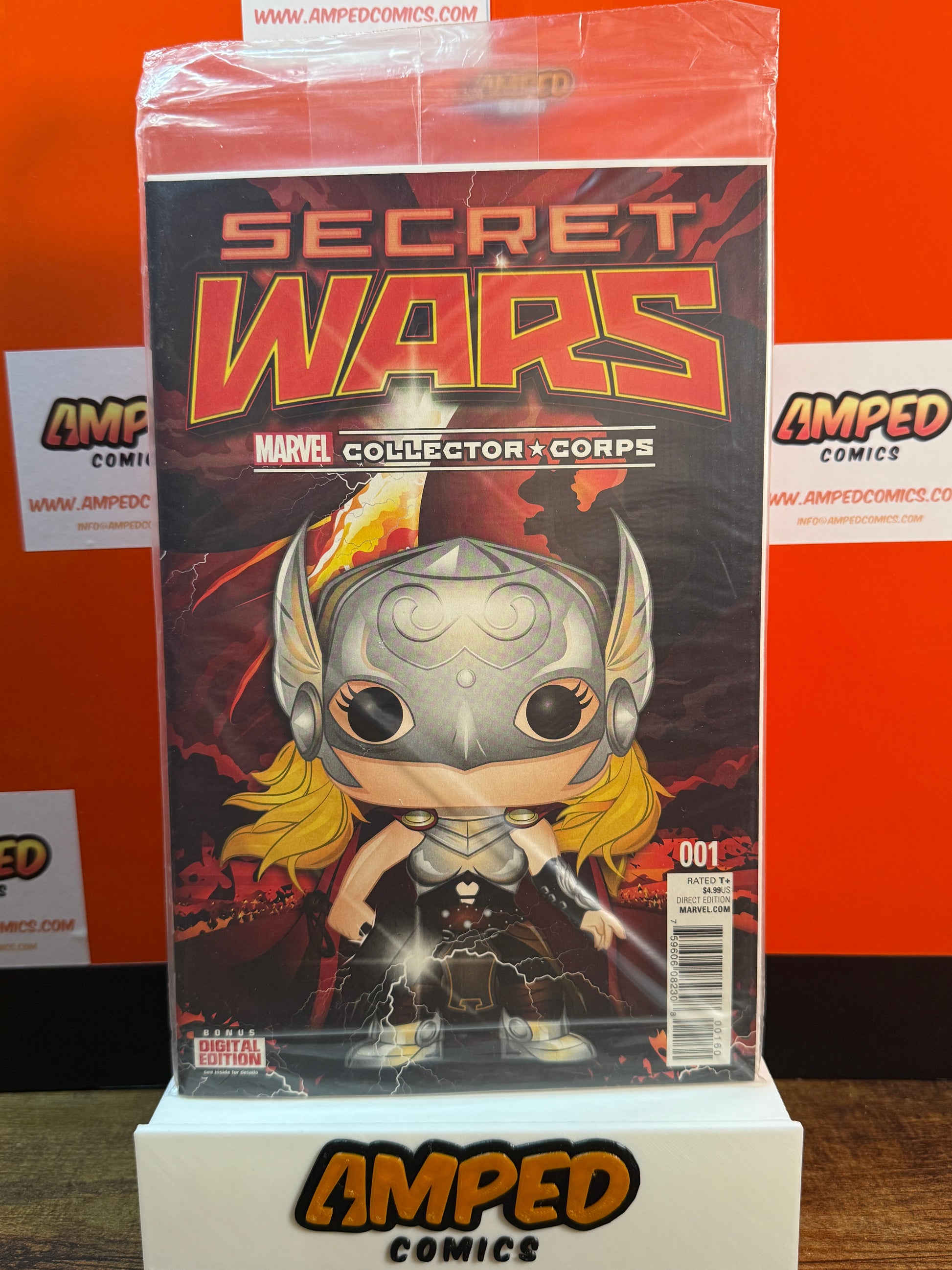 Secret Wars 1 Marvel Collector Corps Variant POLYBAGGED