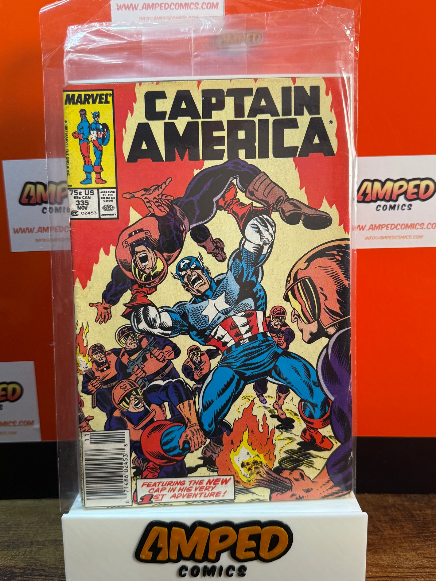 Captain America 335 Marvel Comics Nov 1987