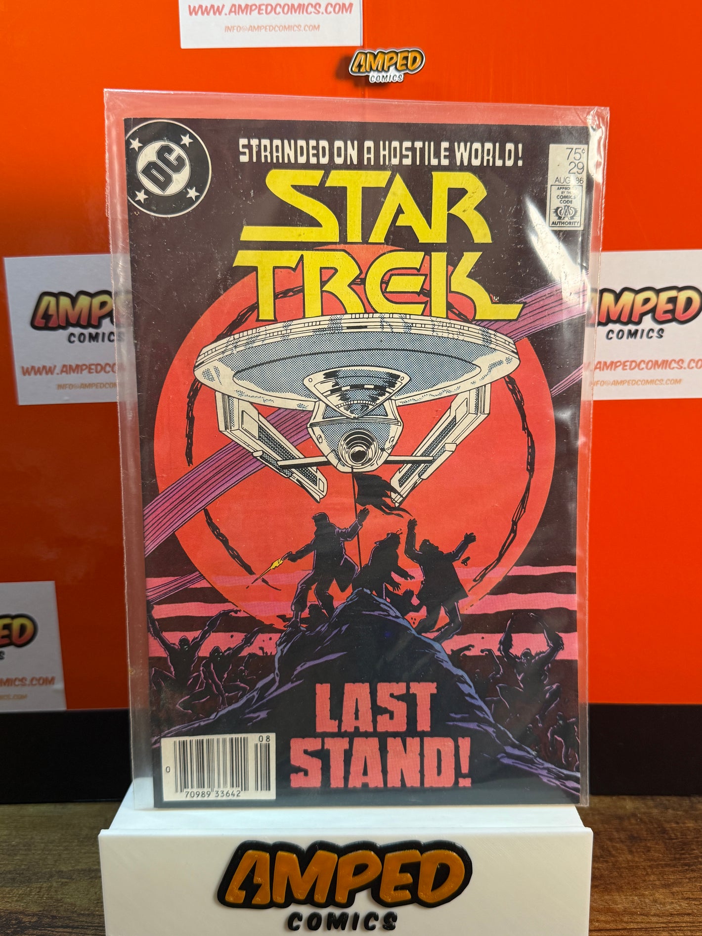 Star Trek 29 DC Comics Aug 1986 Last Stand