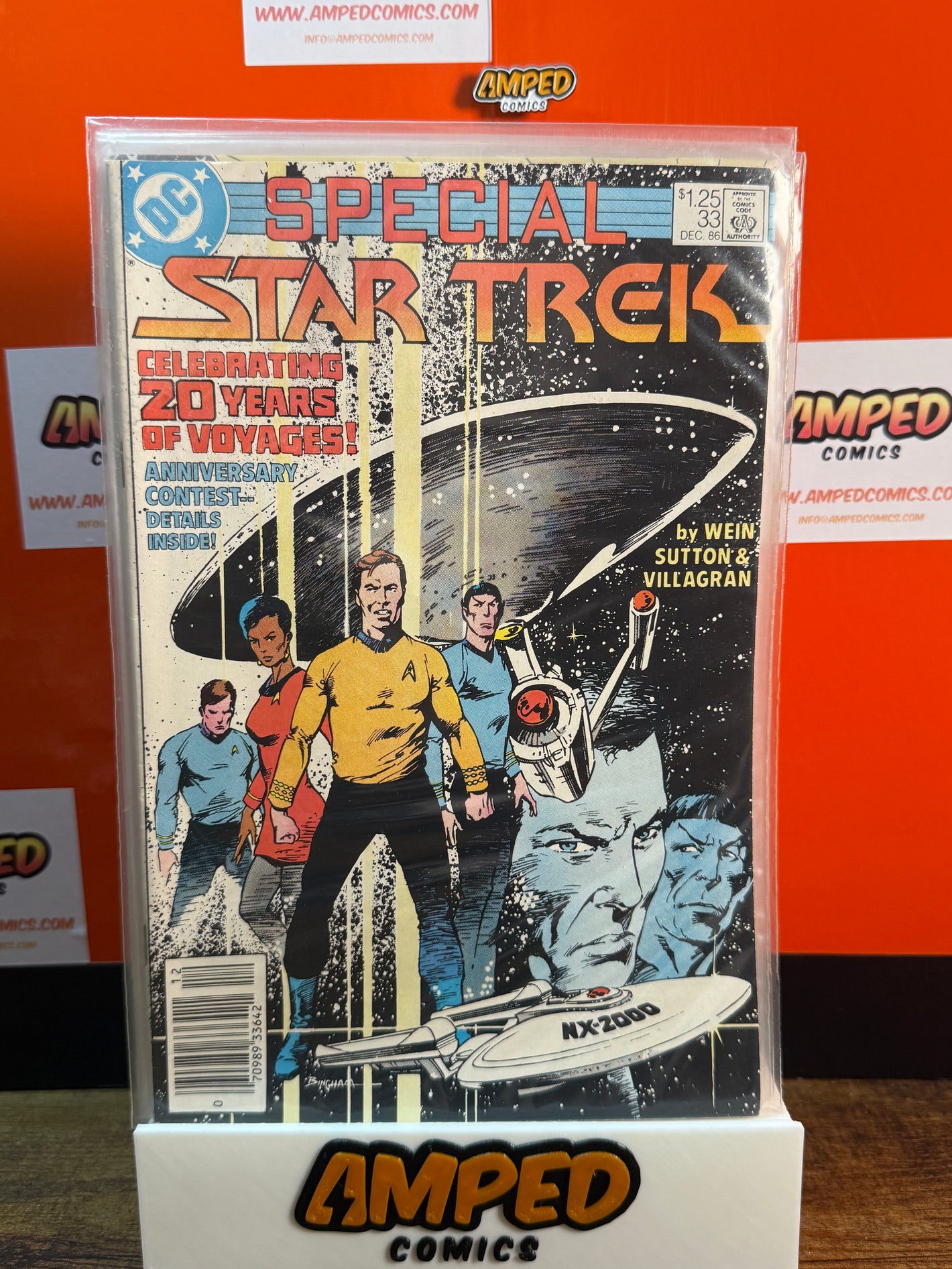 Special Star Trek 33 DC Comics Dec 1986 20th Anniversary Issue