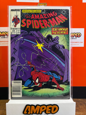 The Amazing Spider-Man 305 Marvel 1988 California Schemin Newsstand