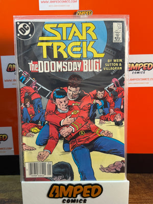 Star Trek 34 The Doomsday Bug DC Comics Jan 1987