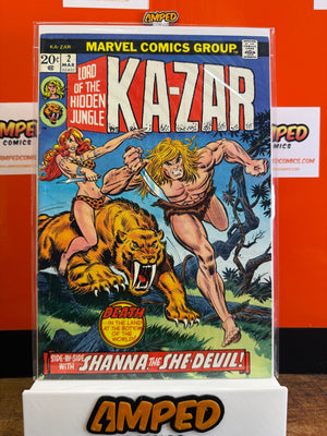 Ka-Zar 2 Marvel Comics March 1974 Shanna the She-Devil