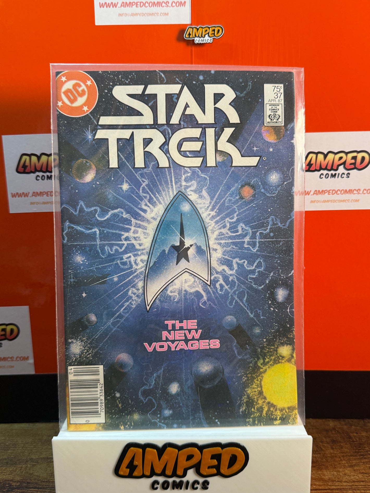 Star Trek 37 DC Comics April 1987 The New Voyages