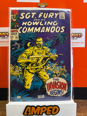 Sgt. Fury 50 Marvel Comics 1967 The Invasion Begins
