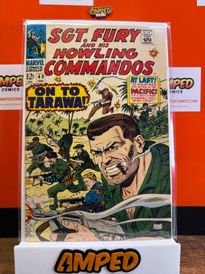 Sgt. Fury 49 Marvel Comics Dec 1967 On to Tarawa Howling Commandos