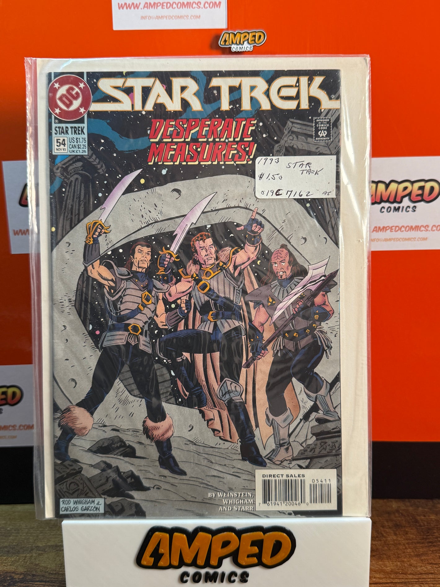 Star Trek 54 Desperate Measures DC Comics Nov 1993