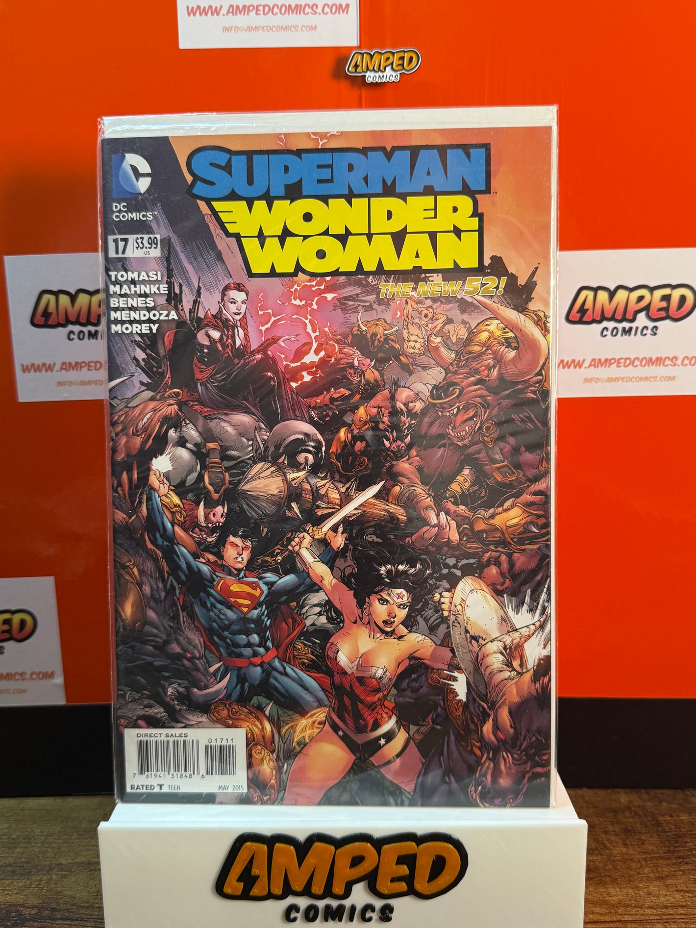 Superman Wonder Woman 17 DC Comics May 2015 The New 52