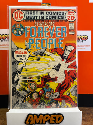 Forever People 10 (Sept 1972) DC Comics - Deadman Appearance
