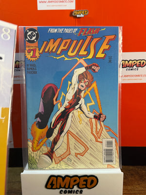 Impulse 1 (Apr 1995) DC Comics by Waid, Ramos Faucher