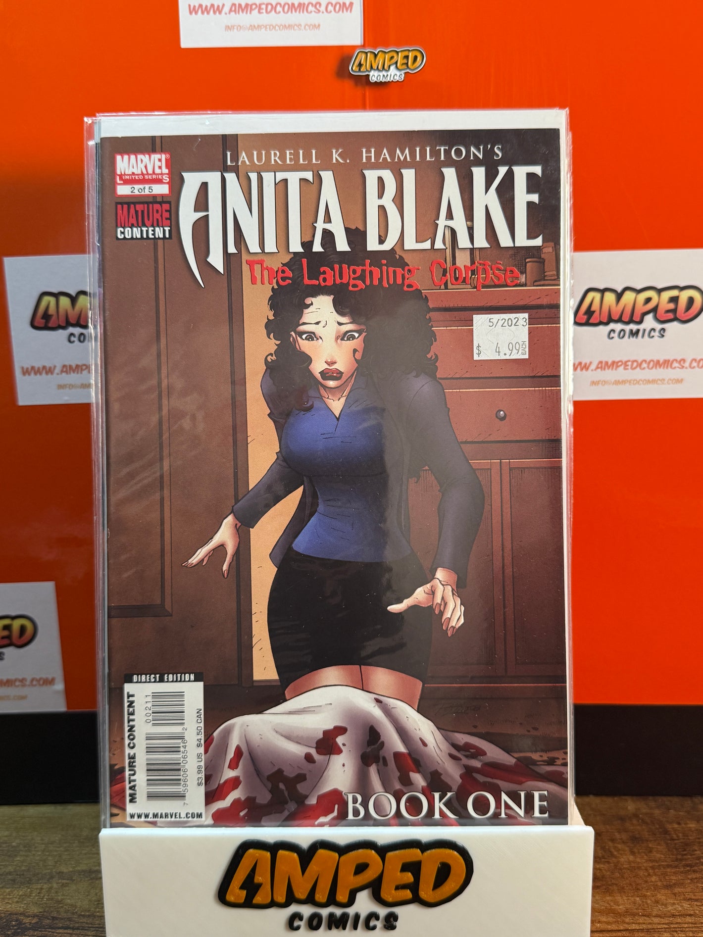 Anita Blake The Laughing Corpse 2 (Marvel, 2008) Mature Content