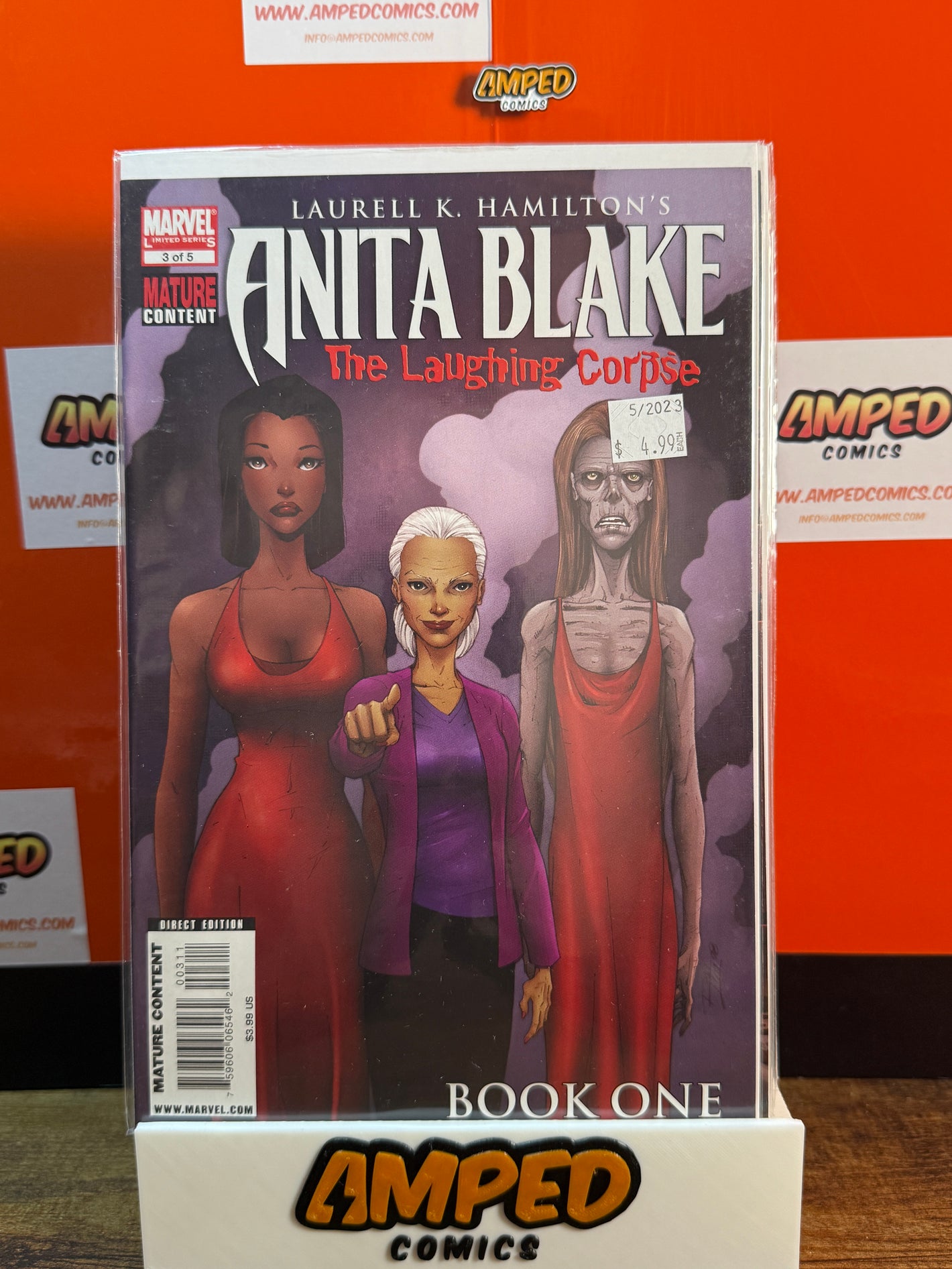 Anita Blake The Laughing Corpse Book One 3 (Marvel, 2008)